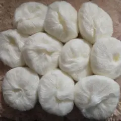 モヘア毛糸　編み物　10玉　手芸　250g　ホワイトカラー