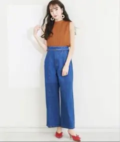 titty&co. デニムワイドパンツのサムネイル