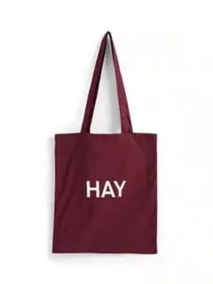 HAY トートバッグ ボルドー