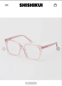 THE SHISHIKUI ARALE CLEAR PINK サングラス - メルカリ