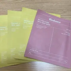 Biodance バイオダンス　REAL DEEP MASK4枚セット