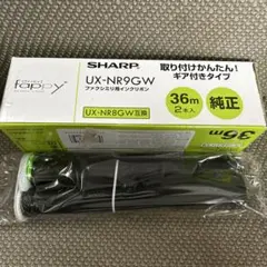 シャープ ファクシミリ用インクリボン UX-NR9GW １本