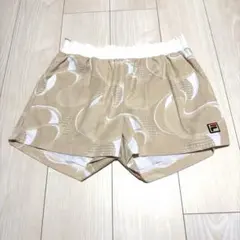 【FILA】 新品未使用タグ付き　抽象模様 ショートパンツ L