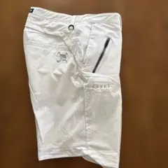 パーリーゲイツ ホワイトショートパンツ PG刺繍付き サイズ6 - メルカリ