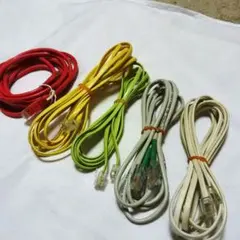 LANケーブル 　モジュラーケーブル？まとめ売り❣