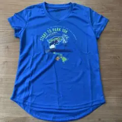 ALANIC START TO PARK 10K Tシャツ XS ブルー 青色