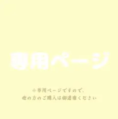 専用ページ