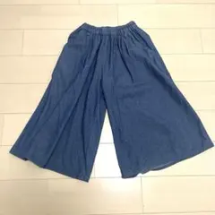 Alegy/デニムブルー/ロングパンツ/ワイドパンツ/140サイズ