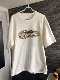 THE NORTH FACE Tシャツ XL ホワイト ロゴプリント