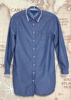 TOMMY HILFIGER デニム・シャツワンピース