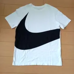 Nike ロゴ スウォッシュTシャツ ホワイト/ブラック
