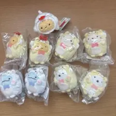 すみっコぐらし てのりぬいぐるみ 干支 寅年 9個セット