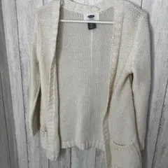 OLDNAVY オールドネイビー 白　カーデ　キッズ 110cm  海外