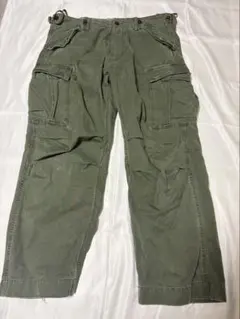 90s GAP カーゴパンツ フェードグリーン 38×32 ミリタリー