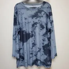 GORGE タイダイ柄シースルー系長袖カットソーのサムネイル