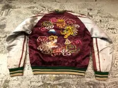 40s〜50s スカジャン 左向き顔虎 スーパービッグサイズ - メルカリ