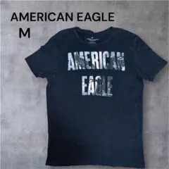 アメリカンイーグル Tシャツ Mサイズ ブラック CLASSIC FIT 古着