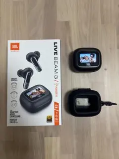 ※シリコンケース、保護フィルム付き【JBL】LIVE BEEM 3