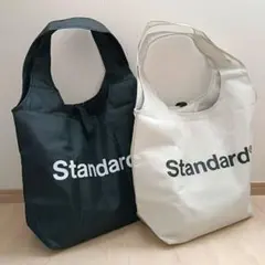 スタンダードプロダクツ エコバッグ 保冷 マルシェバッグ サブバッグ 黒 グレー