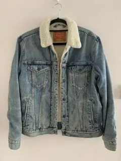 Levi's ライトブルー ボア裏地 デニムジャケット M