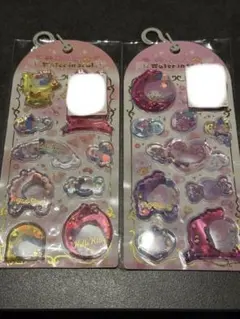 ウォーターインシール　サンリオ　キティ　マイメロ　2枚セット