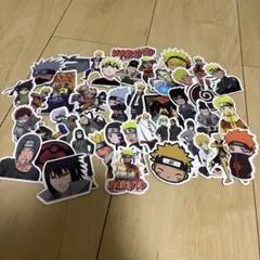 Aランク品★ナルトシール烈伝4連続当☆新品未開封未展示品★ NARUTO 烈伝シール 第一弾 コンプリート セット 全75種 75枚