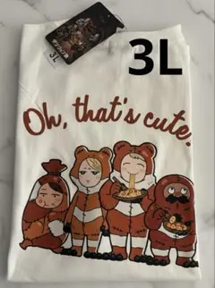 【新品】ダンジョン飯　カエルスーツ　Tシャツ　ダン飯　3L イラスト