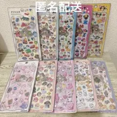 【正規品】　プチドロップステッカー　ディズニー　10点セット