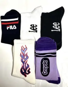 在庫限り　LEE FILA 男女問わず　ランニング　スポーツ　サポート　ソックス