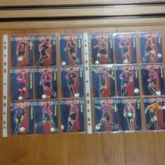 ワールドサッカー　カード　バルセロナ　18枚セット