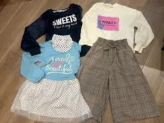 女の子用秋冬服4点セット 140〜150cm