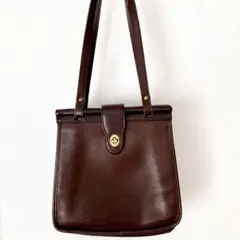 【美品】 コーチ オールドコーチ ショルダーバッグ ターンロック