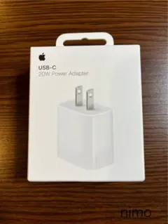 【未開封】Apple純正 20W 電源アダプタUSB-C⭐️フォロー割対象⭐️