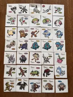 ポケモン スシロー シール ブック2冊 シール75種 レア(*´˘`*)♡ ポケモン スシロー シール ブック2冊 シール75種 レア