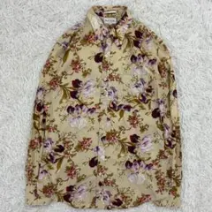 ☆希少☆ Paul Smith LONDON花柄ボタニカル　マルチカラーシャツ