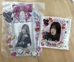 【2種セット】IVE YUJIN 撮りおろし アクリルバッジ フォトカード 2
