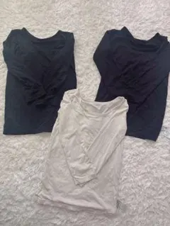 UNIQLO HEATTECH 長袖シャツ 100cm 3枚セット