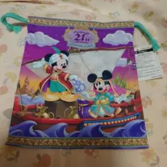 ディズニーシー21周年巾着