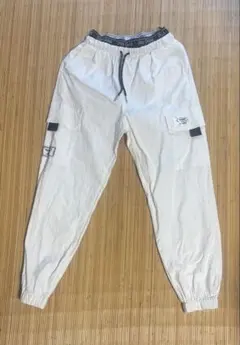 Avail ホワイト カーゴポケット ジョガーパンツ