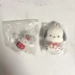 サンリオ いちごめじるしアクセサリー ふわふわフロッキー シナモン ポチャッコ