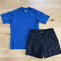 【格安】ARC'TERYX アークテリクス ランニング上下セット Sサイズのサムネイル
