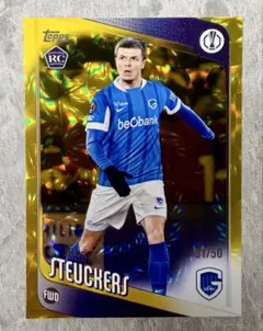 Topps Soccer KRCゲンク Jarne Steuckers /50