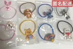 “ディズニーキャラクター” Twinkle ゴムガチャ　全8種コンプリートセット