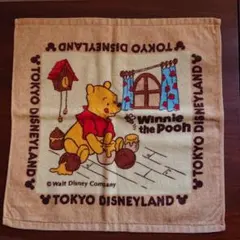 【新品】くまのプーさん ハンドタオル 東京ディズニーランド