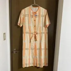 45rpm 初期 ヴィンテージ チェックワンピース ピンタック フレア M相当