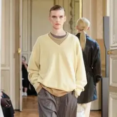 新品ssstein Pure Cashmere Knit V Neck LS Mのサムネイル