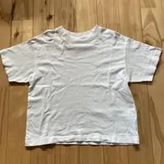 120㎝ 無印良品　白　半袖　ホワイト Tシャツ