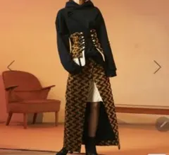 Irene ジャガードスカート ジャガード ロングスカート リステア 花柄のサムネイル