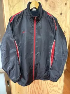 Nike ナイロンジャケット ブラック/レッド