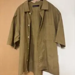 green label relaxing 半袖シャツ ブラウン Lのサムネイル